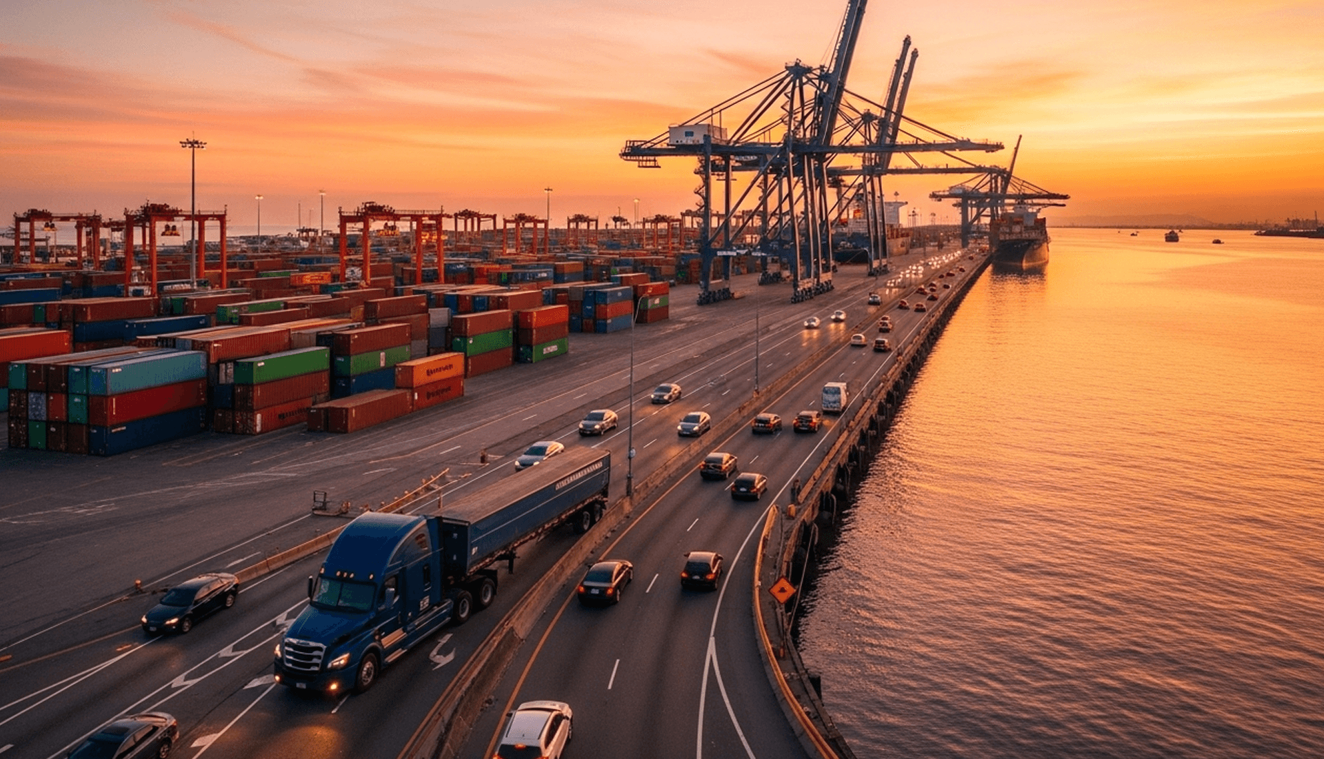 Fidelity Logistics contact background