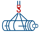 Project freight services illustration