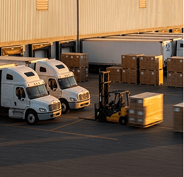 Scalable freight capacity adapting to fluctuating shipping volumes