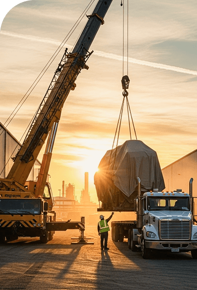 Specialized and project freight handling for oversized and complex shipments