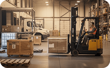 Warehousing operations - We partner with experienced warehouse service providers
